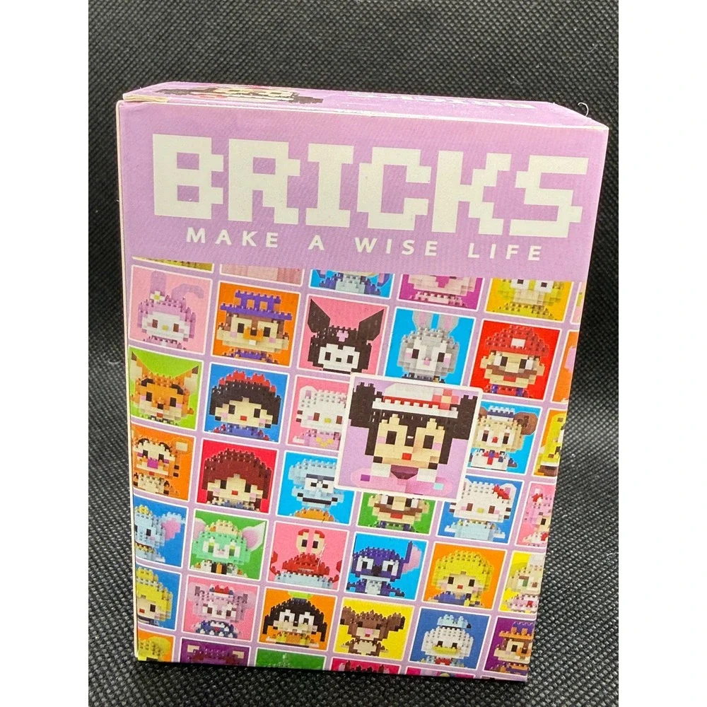 Bricks M3050 Micro Building Block Set 241 Pieces Pink  Minnie Mouse New